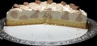 Nougat-Vanille-Torte